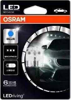 Osram 2850BL-02B - Kvēlspuldze, Pieejas signāla gaisma adetalas.lv