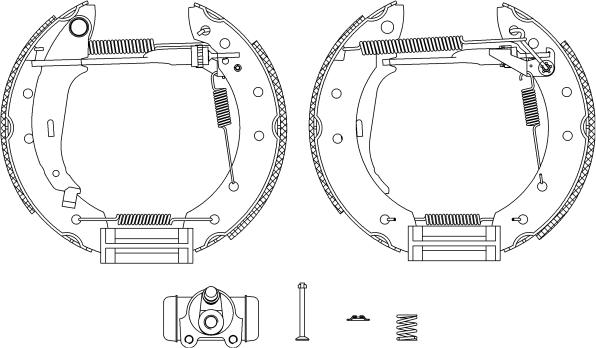 Pagid R0770 - Bremžu loku komplekts adetalas.lv