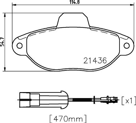 Pagid T9030 - Bremžu uzliku kompl., Disku bremzes adetalas.lv