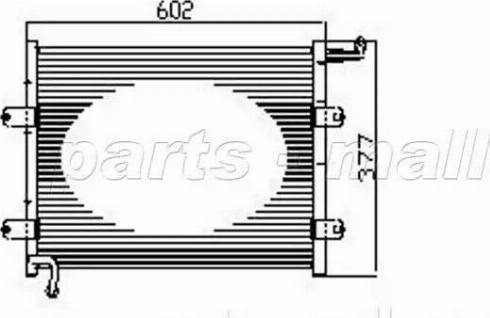 Parts-Mall PXNCX-073T - Kondensators, Gaisa kond. sistēma adetalas.lv