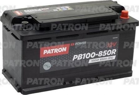 Patron PB100-850R - Startera akumulatoru baterija adetalas.lv