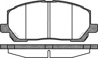 Maxgear 19-3140 - Bremžu uzliku kompl., Disku bremzes adetalas.lv