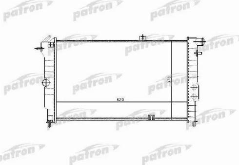 Patron PRS3330 - Radiators, Motora dzesēšanas sistēma adetalas.lv