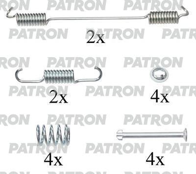 Patron PSRK0099 - Piederumu komplekts, Bremžu loki adetalas.lv