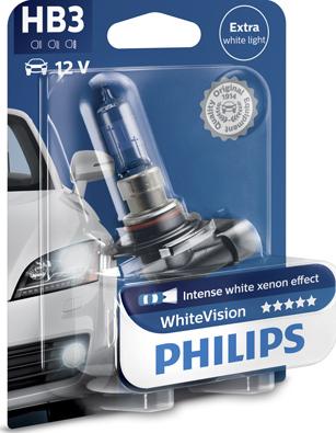 PHILIPS 9005WHVB1 - Kvēlspuldze, Tālās gaismas lukturis adetalas.lv