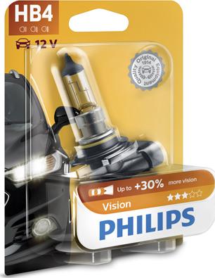 PHILIPS 9006PRB1 - Kvēlspuldze, Tālās gaismas lukturis adetalas.lv