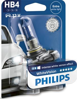 PHILIPS 9006WHVB1 - Kvēlspuldze, Tālās gaismas lukturis adetalas.lv