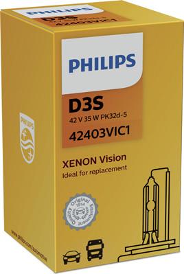 PHILIPS 42403VIC1 - Kvēlspuldze, Tālās gaismas lukturis adetalas.lv