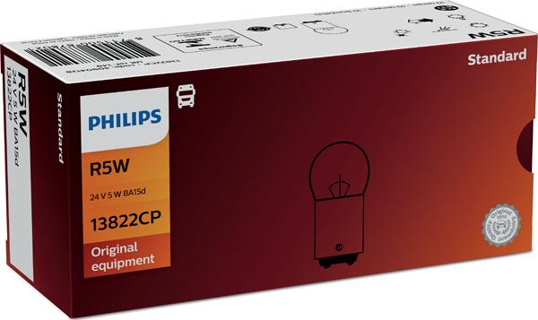 PHILIPS 13822CP - Kvēlspuldze, Pagriezienu signāla lukturis adetalas.lv