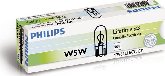 PHILIPS 12961LLECOCP - Kvēlspuldze, Pagriezienu signāla lukturis adetalas.lv