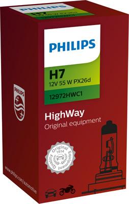 PHILIPS 12972HWC1 - Kvēlspuldze, Tālās gaismas lukturis adetalas.lv