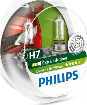 PHILIPS 12972LLECOS2 - Kvēlspuldze, Tālās gaismas lukturis adetalas.lv