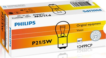 PHILIPS 12499CP - Kvēlspuldze, Pagriezienu signāla lukturis adetalas.lv