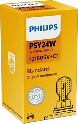 PHILIPS 12180SV+C1 - Kvēlspuldze, Pagriezienu signāla lukturis adetalas.lv