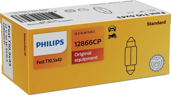 PHILIPS 12866CP - Kvēlspuldze, Numura apgaismojuma lukturis adetalas.lv