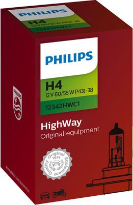 PHILIPS 12342HWC1 - Kvēlspuldze, Tālās gaismas lukturis adetalas.lv