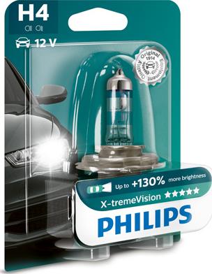 PHILIPS 12342XV+B1 - Kvēlspuldze, Tālās gaismas lukturis adetalas.lv