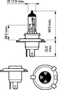 PHILIPS 12342CVPPS2 - Kvēlspuldze, Miglas lukturis adetalas.lv