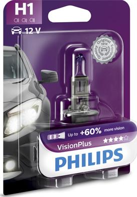 PHILIPS 12258VPB1 - Kvēlspuldze, Tālās gaismas lukturis adetalas.lv