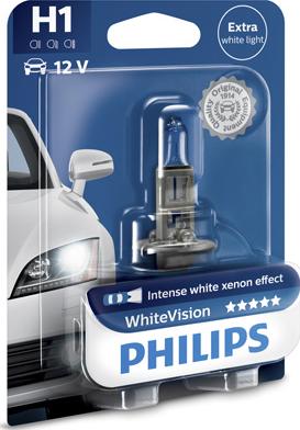 PHILIPS 12258WHVB1 - Kvēlspuldze, Tālās gaismas lukturis adetalas.lv