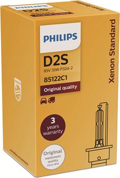 PHILIPS 85122C1 - Kvēlspuldze, Pamatlukturis adetalas.lv