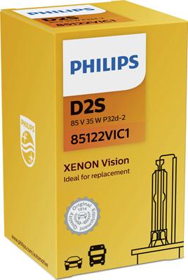 PHILIPS 85122VIC1 - Kvēlspuldze, Tālās gaismas lukturis adetalas.lv