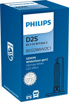 PHILIPS 85122WHV2C1 - Kvēlspuldze, Tālās gaismas lukturis adetalas.lv