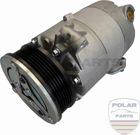 PolarParts 10004549 - Kompresors, Gaisa kond. sistēma adetalas.lv