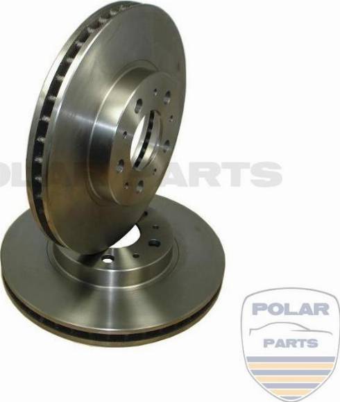 PolarParts 10000624 - Bremžu diski adetalas.lv