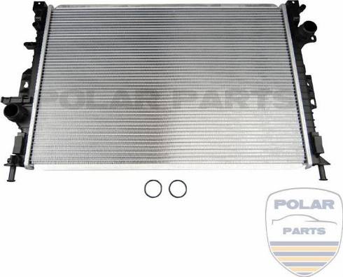 PolarParts 10003533 - Radiators, Motora dzesēšanas sistēma adetalas.lv