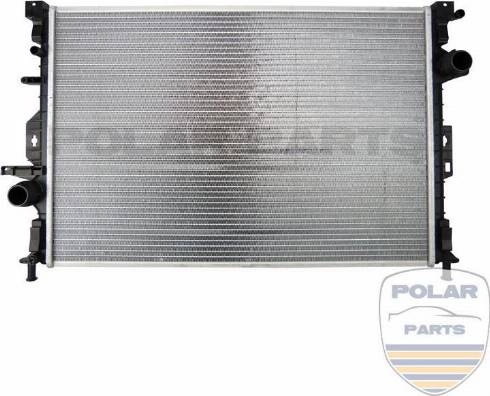 PolarParts 10003651 - Radiators, Motora dzesēšanas sistēma adetalas.lv