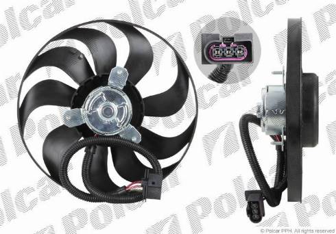 Polcar 954123U3 - Ventilators, Motora dzesēšanas sistēma adetalas.lv