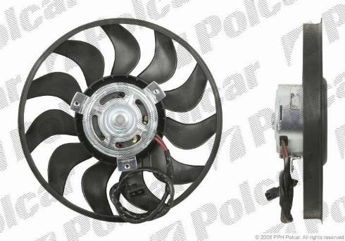 Polcar 956623U1 - Ventilators, Motora dzesēšanas sistēma adetalas.lv