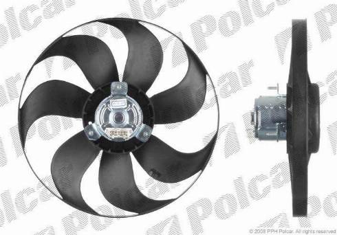 Polcar 952423U4 - Ventilators, Motora dzesēšanas sistēma adetalas.lv