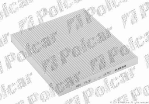 Polcar ASF2475 - Filtrs, Salona telpas gaiss adetalas.lv