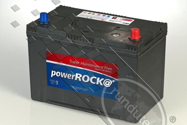 PowerROCK BAT100RCNBL - Startera akumulatoru baterija adetalas.lv