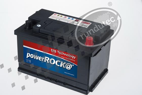 PowerROCK EFB065RKN - Startera akumulatoru baterija adetalas.lv