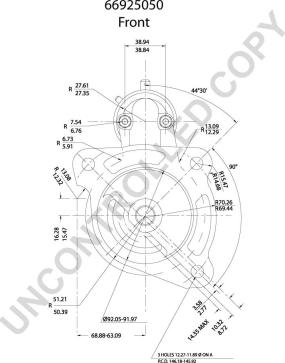 Prestolite Electric 66925050 - Starteris adetalas.lv