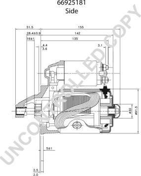 Prestolite Electric 66925181 - Starteris adetalas.lv