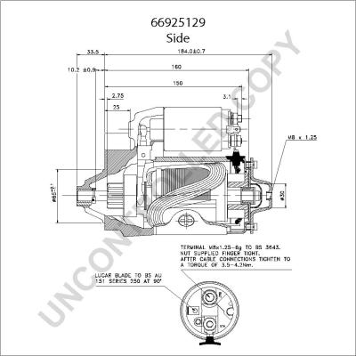 Prestolite Electric 66925129 - Starteris adetalas.lv