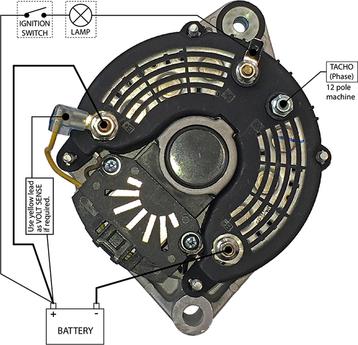 Prestolite Electric 66021151MS - Ģenerators adetalas.lv