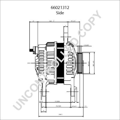 Prestolite Electric 66021312 - Ģenerators adetalas.lv