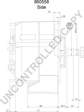 Prestolite Electric 860558 - Ģenerators adetalas.lv