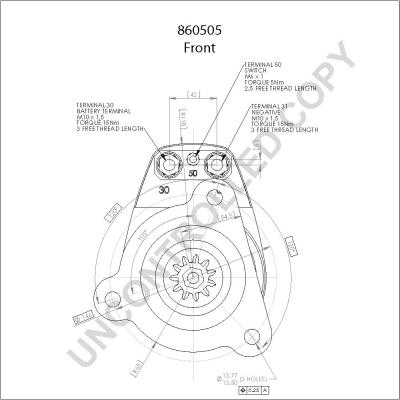 Prestolite Electric 860505GB - Starteris adetalas.lv