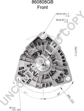 Prestolite Electric 860808GB - Ģenerators adetalas.lv