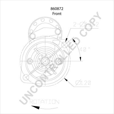 Prestolite Electric 860872 - Starteris adetalas.lv