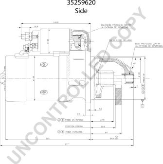 Prestolite Electric 35259620 - Starteris adetalas.lv