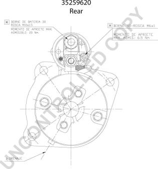 Prestolite Electric 35259620 - Starteris adetalas.lv