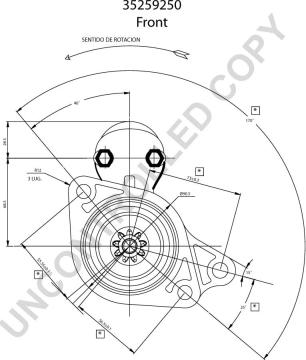 Prestolite Electric 35259250 - Starteris adetalas.lv