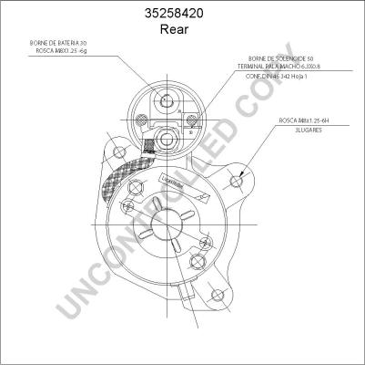 Prestolite Electric 35258420 - Starteris adetalas.lv